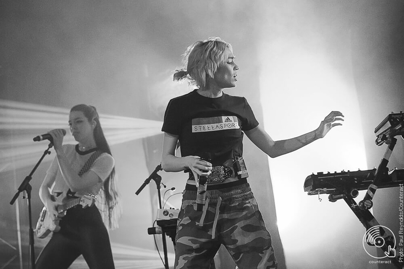 Grimes at the O2 Academy in Birmingham